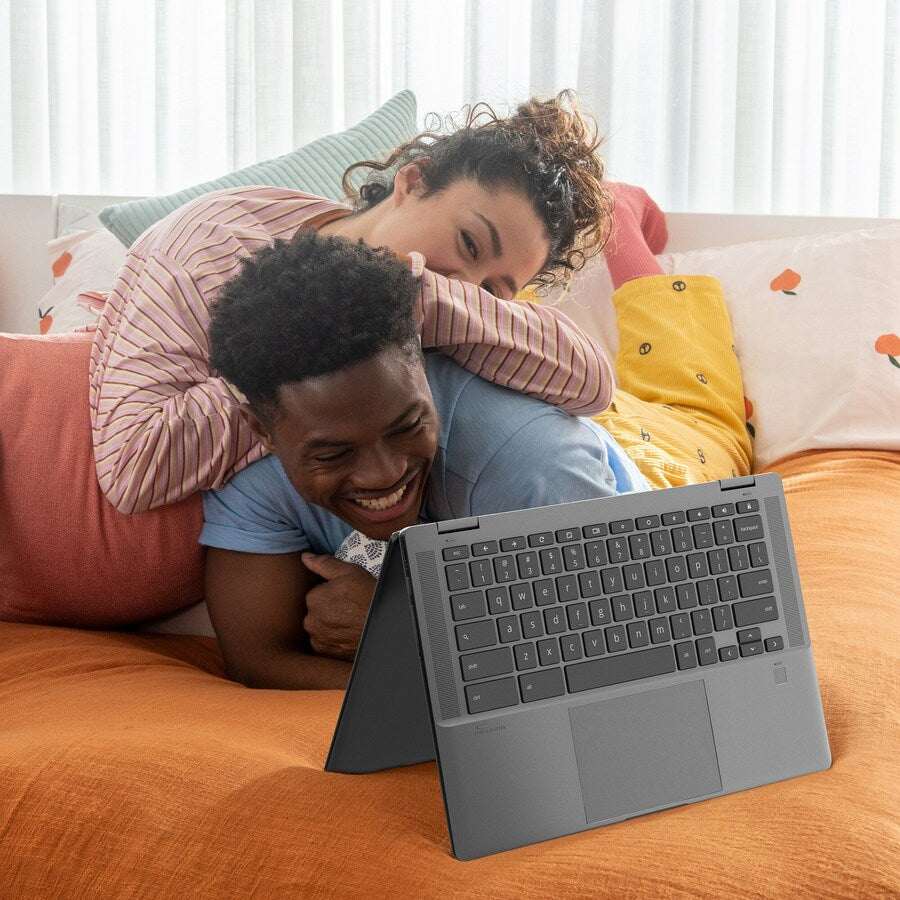HP Chromebook 14" Touchscreen Chromebook - Full HD - 1920 x 1080 - Intel Core i3 11th Gen i3-1115G4 Dual-core (2 Core) - 8 GB Total RAM - 128 GB SSD - Mineral Silver 2L7L7UA#ABL