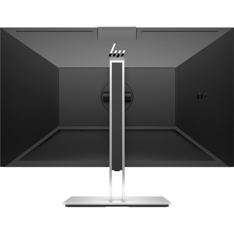 HP E27d G4 27" Webcam WQHD LED LCD Monitor - 16:9 - Black, Silver 6PA56A4#ABA