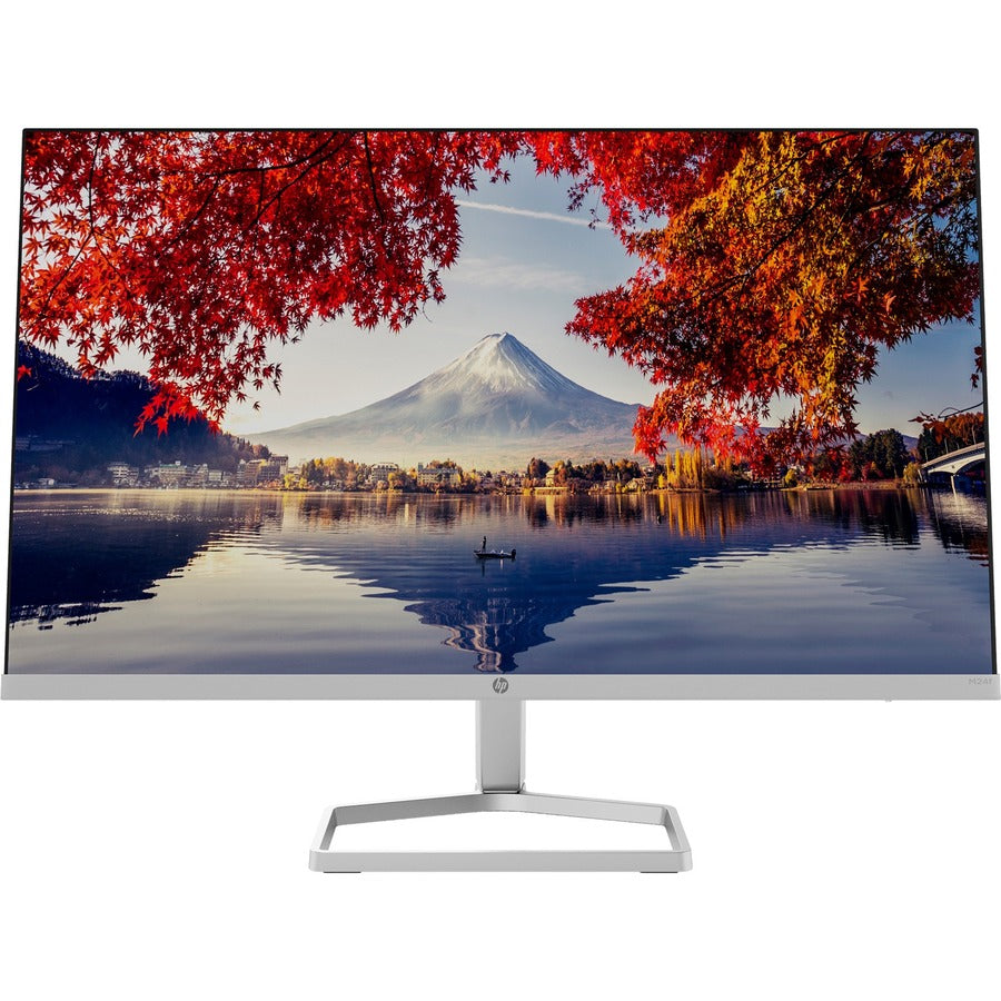 HP M24f 23.8" Full HD LED LCD Monitor - 16:9 - Black, Silver 2D9K0AA#ABA