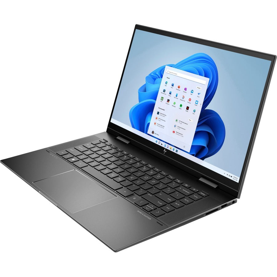 HP Envy 15.6" Touchscreen Notebook - Full HD - 1920 x 1080 - AMD Ryzen 5 5500U Hexa-core (6 Core) - 8 GB Total RAM - 1 TB SSD - Nightfall Black 378U1UA#ABL