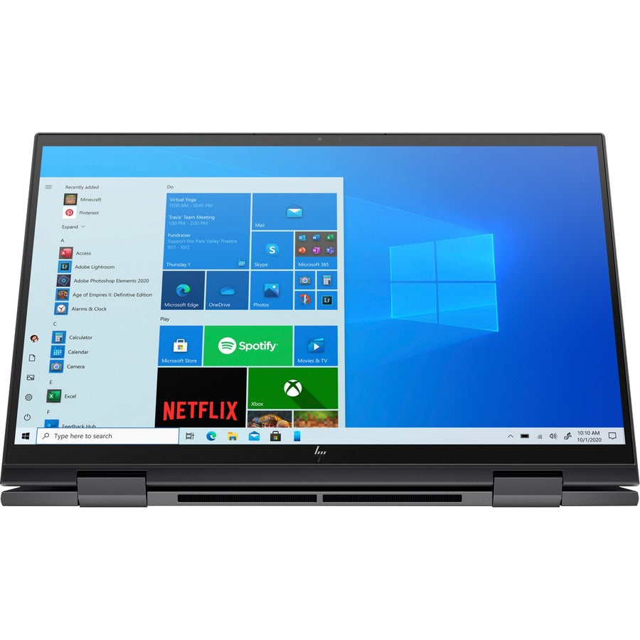 HP Envy 15.6" Touchscreen Notebook - Full HD - 1920 x 1080 - AMD Ryzen 5 5500U Hexa-core (6 Core) - 8 GB Total RAM - 1 TB SSD - Nightfall Black 378U1UA#ABL