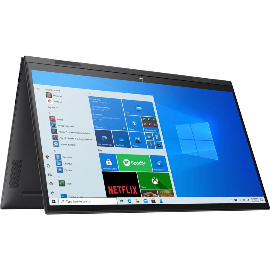 HP Envy 15.6" Touchscreen Notebook - Full HD - 1920 x 1080 - AMD Ryzen 5 5500U Hexa-core (6 Core) - 8 GB Total RAM - 1 TB SSD - Nightfall Black 378U1UA#ABL