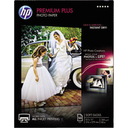 HP Premium Plus Soft Gloss Photo Paper CR667A