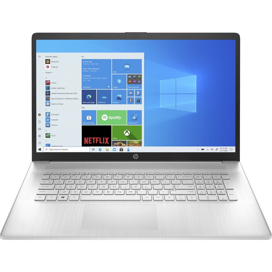 Ordinateur portable HP 17-cn0000 17-cn0020ca 17,3" - Full HD - 1920 x 1080 - Intel Core i3 11e génération i3-1125G4 Quad-core (4 cœurs) - 8 Go de RAM totale - 1 To HDD - 256 Go SSD - Argent naturel 2L7P7UA #ABL