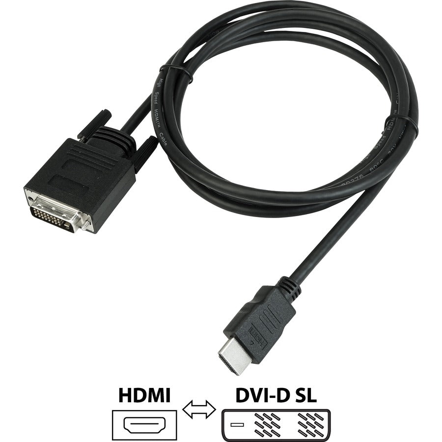Câble bidirectionnel VisionTek HDMI / DVI-D 6 pieds (M/M) 900941