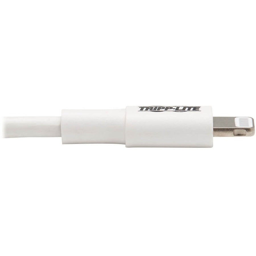 Câble Tripp Lite USB-C vers Lightning (M/M), blanc, 3 pi (0,9 m) M102-003-WH