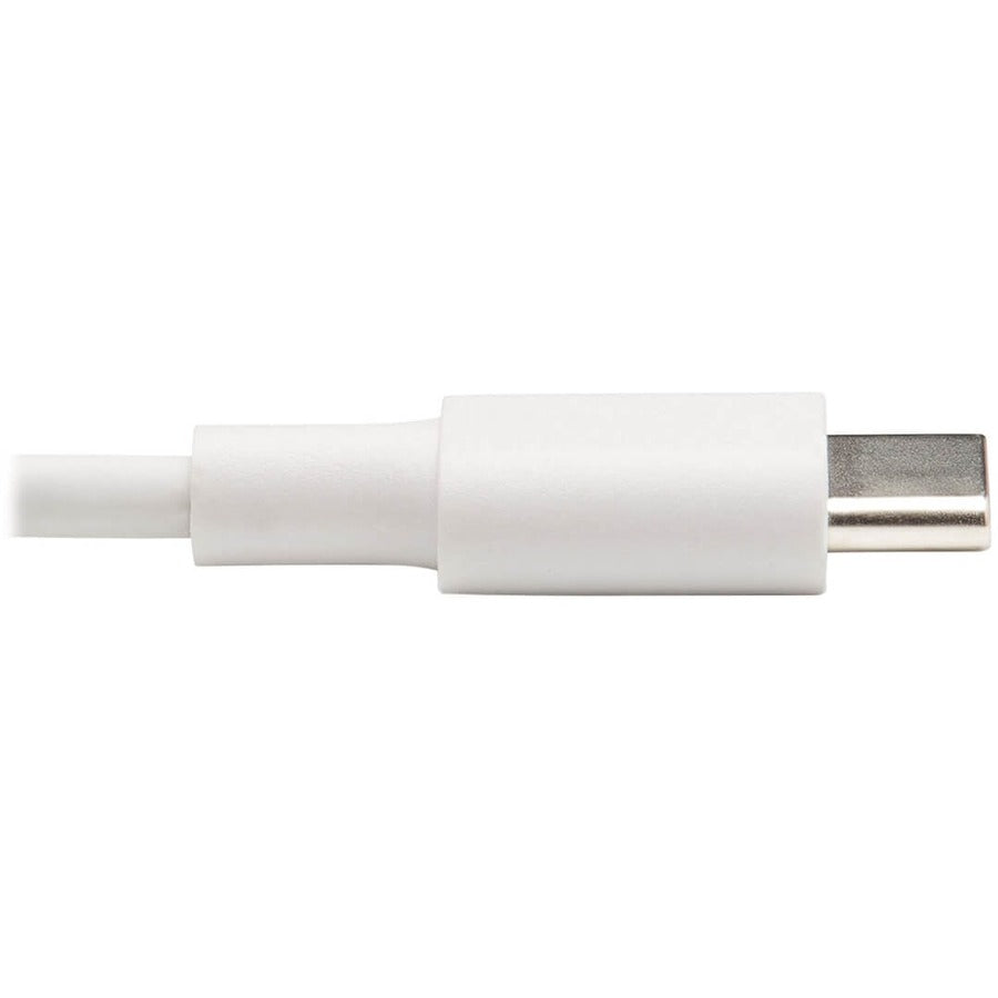 Câble Tripp Lite USB-C vers Lightning (M/M), blanc, 3 pi (0,9 m) M102-003-WH