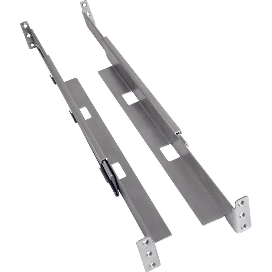 Tripp Lite 4POSTRAILKITWM Rack Mount for UPS, PDU, Electronic Equipment - Silver 4POSTRAILKITWM