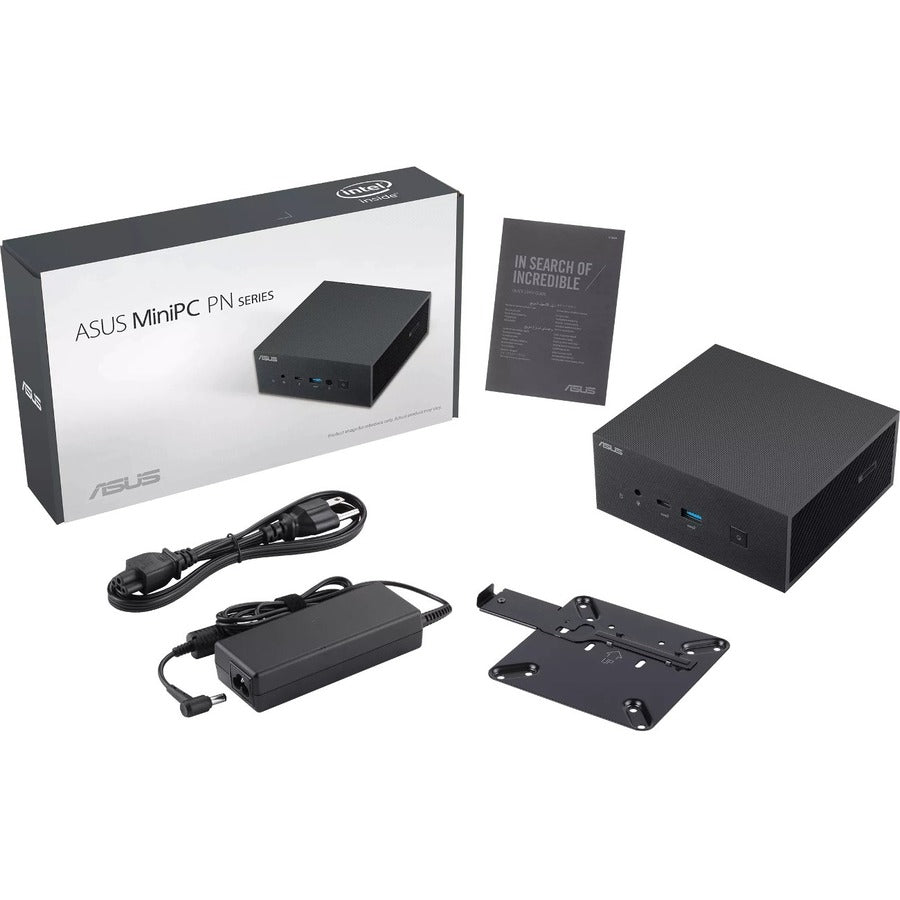 Système Barebone Asus PN63-S1-BB5H000XFD - Mini PC - Intel Core i5 11e génération i5-11300H PN63-S1-BB5H000XFD