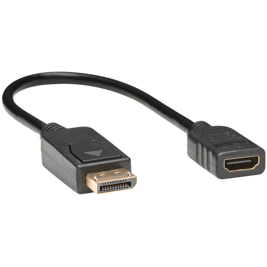 Tripp Lite P136-001 DisplayPort to HDMI Video Adapter Converter, M/F, 1 ft., Black P136-001