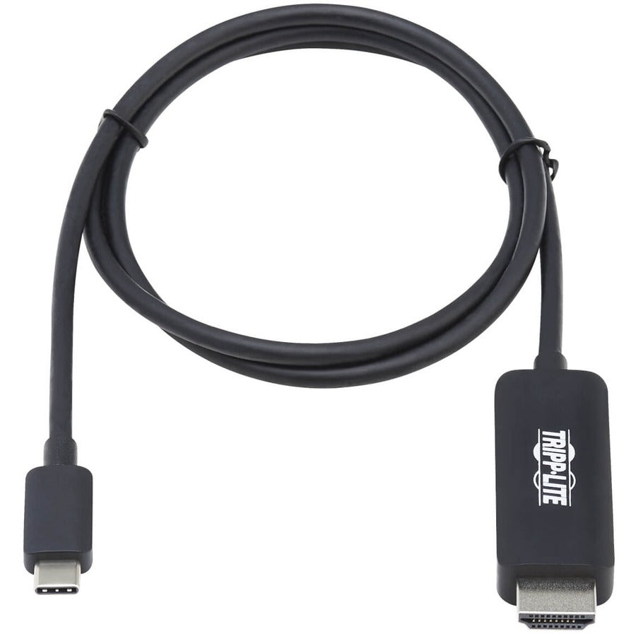 Tripp Lite U444-003-HBE USB-C to HDMI Cable Adapter, M/M, Black, 3 ft. U444-003-HBE