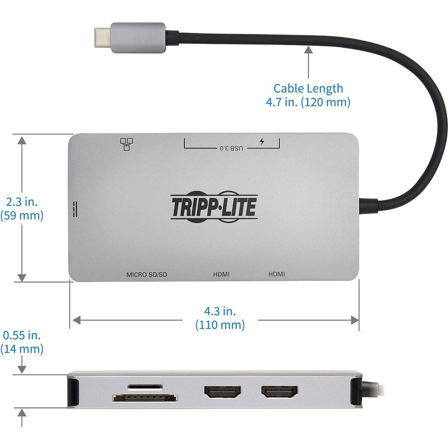 Tripp Lite U442-DOCK8G-GG Docking Station U442-DOCK8G-GG