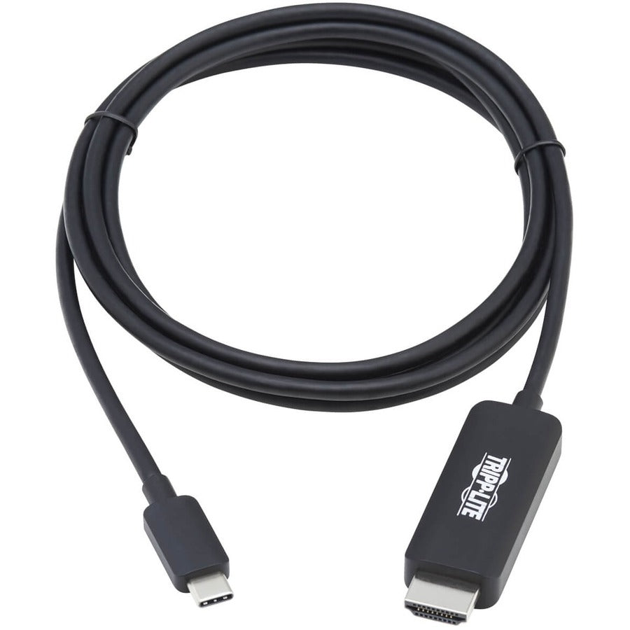 Tripp Lite U444-006-HBE USB-C to HDMI Adapter Cable, M/M, Black, 6 ft. U444-006-HBE