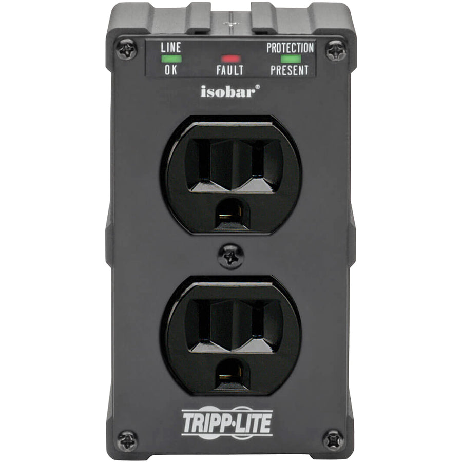 Tripp Lite Isobar ULTRABLOK Premium 2-Outlets Surge Suppressor ULTRABLOK