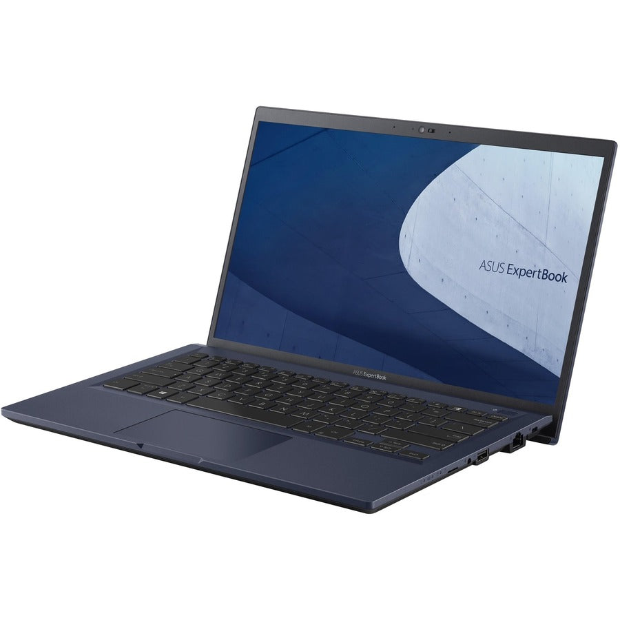 Asus ExpertBook B1 B1400 B1400CEAE-Q51H-CB 14" Notebook - Full HD - 1920 x 1080 - Intel Core i5 11th Gen i5-1135G7 Quad-core (4 Core) 2.40 GHz - 8 GB Total RAM - 256 GB SSD - Star Black B1400CEAE-Q51H-CB