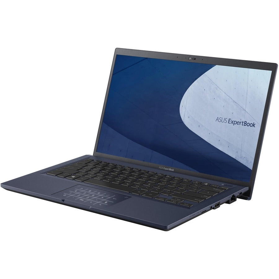 Asus ExpertBook B1 B1400 B1400CEAE-Q51H-CB 14" Notebook - Full HD - 1920 x 1080 - Intel Core i5 11th Gen i5-1135G7 Quad-core (4 Core) 2.40 GHz - 8 GB Total RAM - 256 GB SSD - Star Black B1400CEAE-Q51H-CB