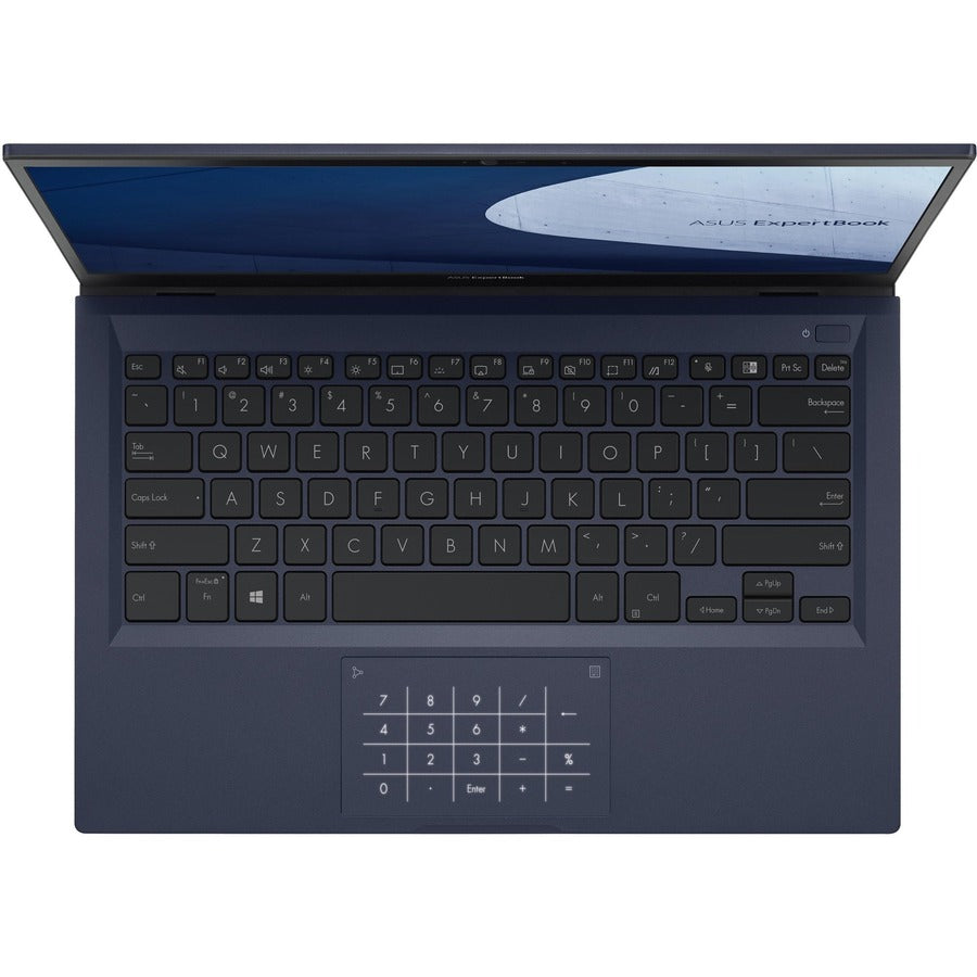 Asus ExpertBook B1 B1400 B1400CEAE-Q51H-CB 14" Notebook - Full HD - 1920 x 1080 - Intel Core i5 11th Gen i5-1135G7 Quad-core (4 Core) 2.40 GHz - 8 GB Total RAM - 256 GB SSD - Star Black B1400CEAE-Q51H-CB