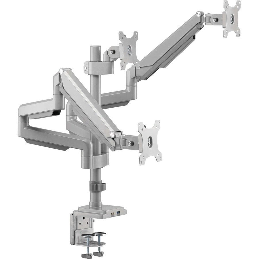 Tripp Lite DDR1730TAL Desk Mount for Flat Panel Display, Monitor, HDTV - Silver DDR1730TAL