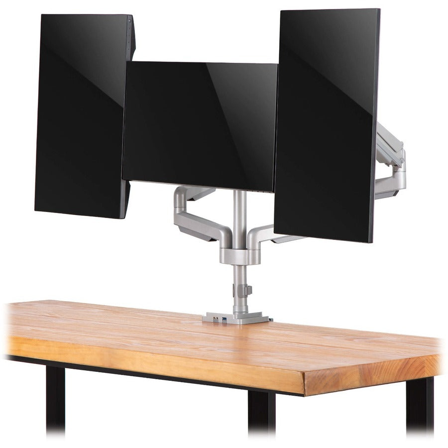 Tripp Lite DDR1730TAL Desk Mount for Flat Panel Display, Monitor, HDTV - Silver DDR1730TAL