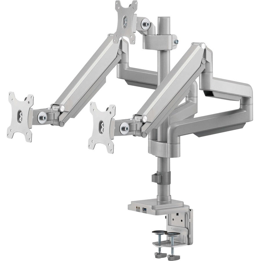 Tripp Lite DDR1730TAL Desk Mount for Flat Panel Display, Monitor, HDTV - Silver DDR1730TAL