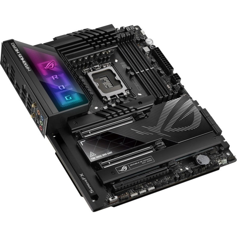 Asus ROG Maximus Z790 Hero Maximus Z790 Hero Gaming Desktop Motherboard - Intel Z790 Chipset - Socket LGA-1700 - ATX ROGMAXIMUSZ790HERO