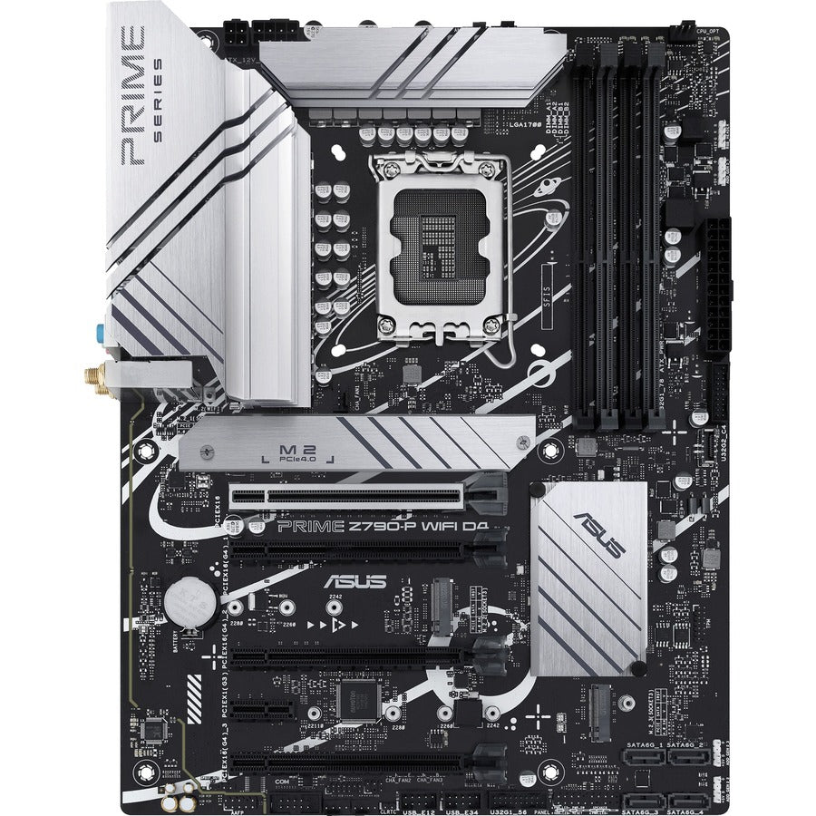 Asus Prime Z790-P WIFI D4 Gaming Desktop Motherboard - Intel Z790 Chipset - Socket LGA-1700 - ATX PRIMEZ790-PWIFID4