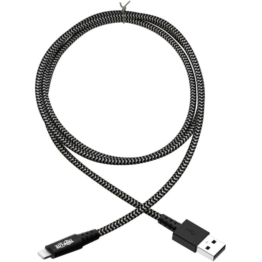 Tripp Lite Heavy-Duty USB Sync/Charge Cable with Lightning Connector, 10 ft. (3 m) M100-010-HD