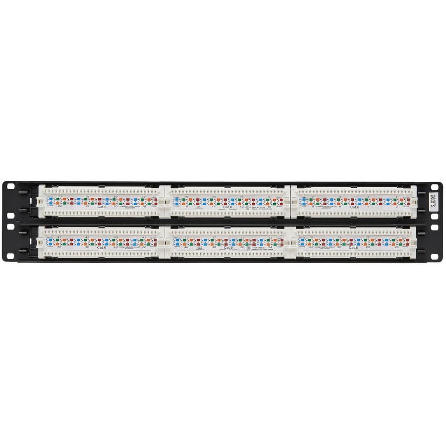Tripp Lite 48 ports Cat6 Cat5 panneau de brassage montage en rack 110 Punch Down RJ45 Ethernet 1URM 568B N252-048