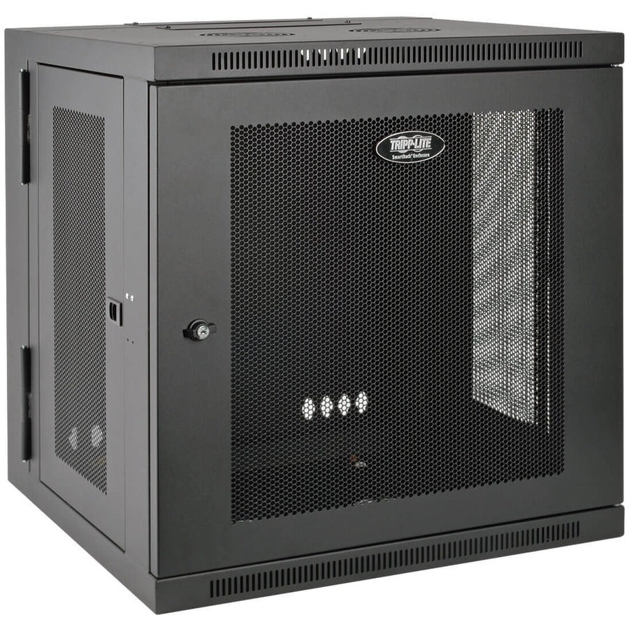 Tripp Lite SmartRack 12U UPS-Depth Wall-Mount Rack Enclosure Cabinet, Hinged Back SRW12USDP