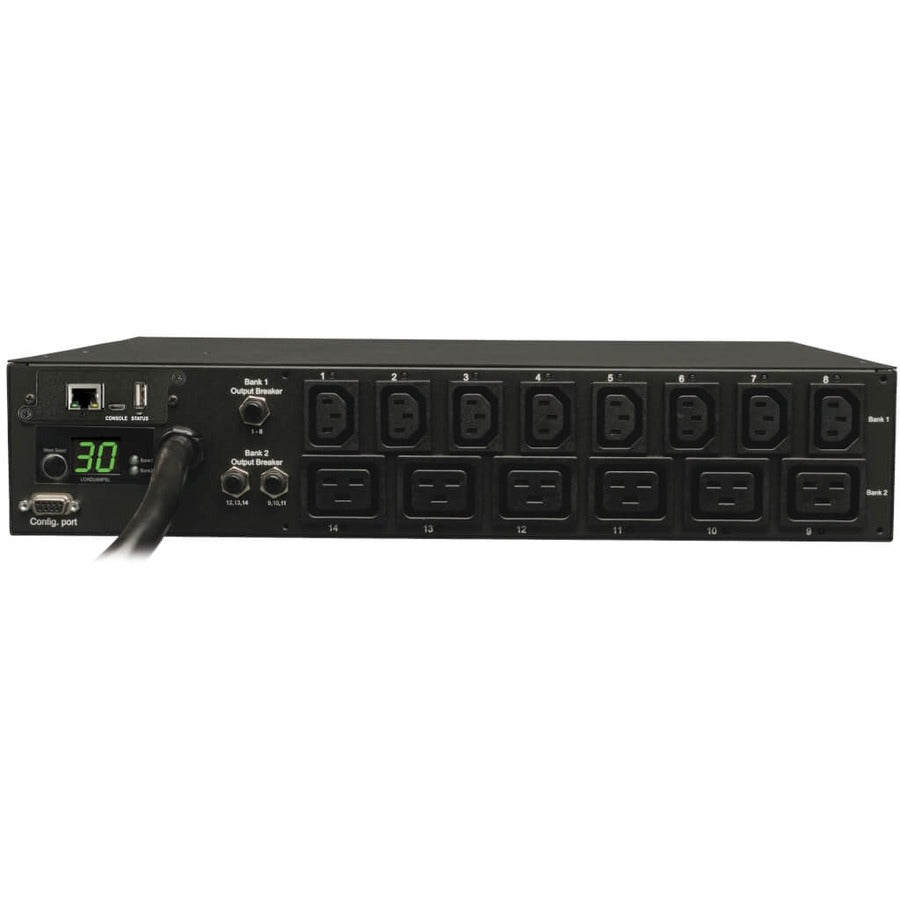 Tripp Lite PDUMH30HV19NET PDU commuté 208 V - 240 V 30 A 14 prises PDUMH30HV19NET