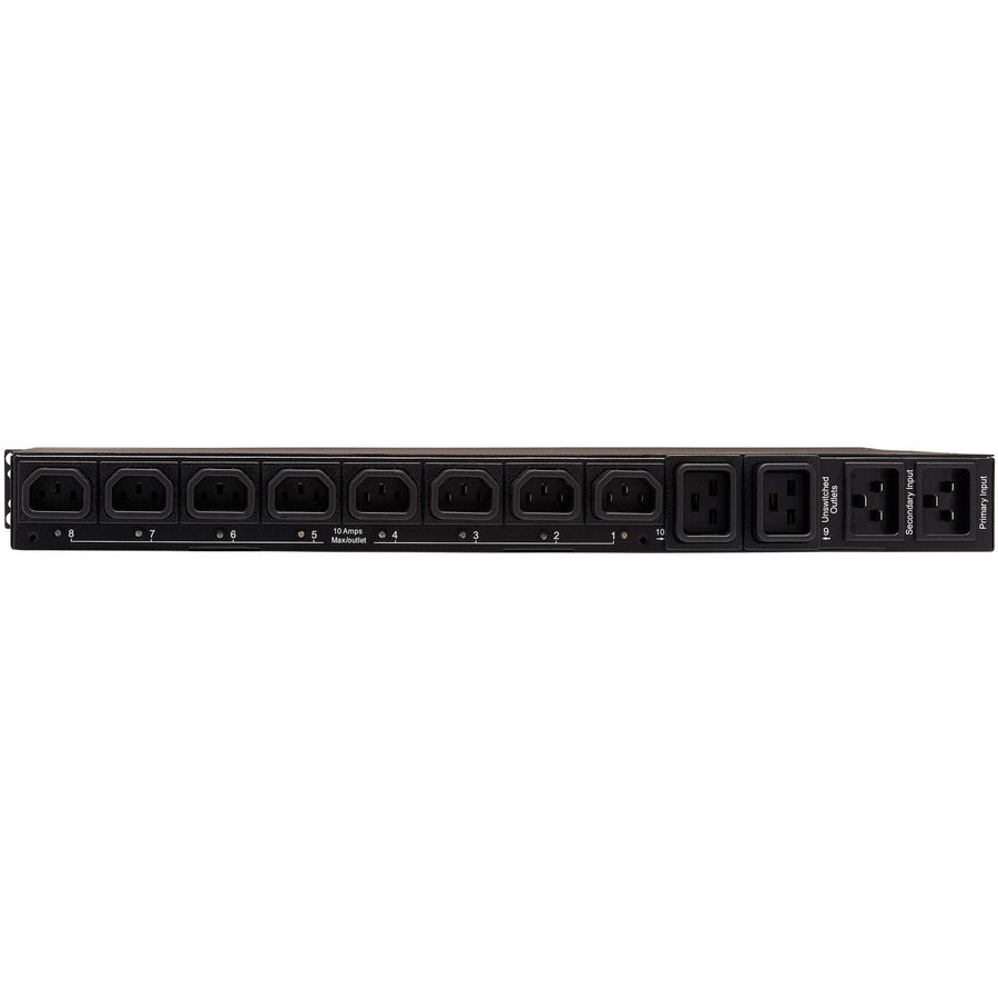 Tripp Lite PDUMH20HVATNET PDU Switched ATS 200V - 240V 16A 10 Outlet PDUMH20HVATNET