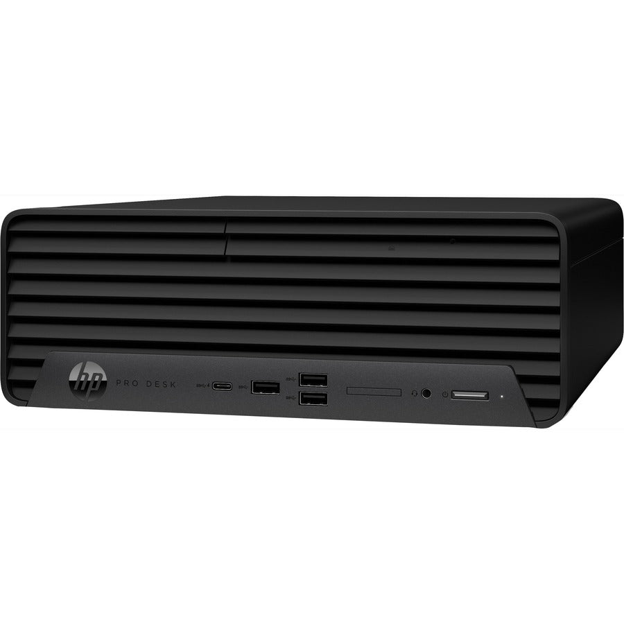 HP Pro SFF 400 G9 Desktop Computer - Intel Core i5 12th Gen i5-12500 Hexa-core (6 Core) 3 GHz - 8 GB RAM DDR4 SDRAM - 256 GB M.2 PCI Express NVMe SSD - Small Form Factor - Black 6C198UT#ABA