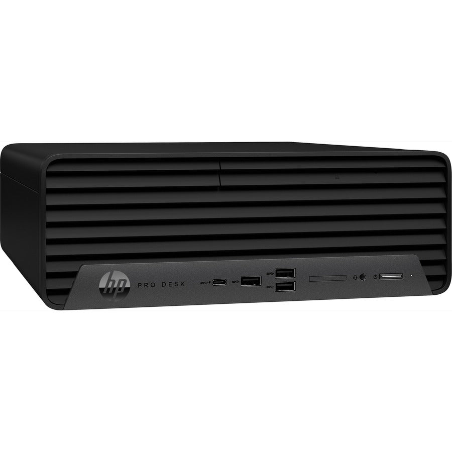 HP Pro SFF 400 G9 Desktop Computer - Intel Core i5 12th Gen i5-12500 Hexa-core (6 Core) 3 GHz - 8 GB RAM DDR4 SDRAM - 256 GB M.2 PCI Express NVMe SSD - Small Form Factor - Black 6C198UT#ABA