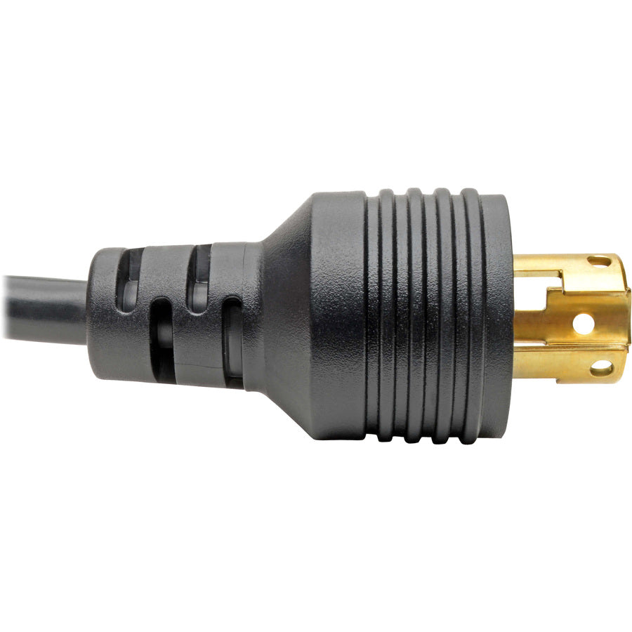 Câble adaptateur de cordon d'alimentation Tripp Lite 1 pied 5-15P à 5-15R robuste 15A 14AWG 1' P025-001