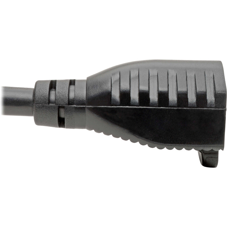 Câble adaptateur de cordon d'alimentation Tripp Lite 1 pied 5-15P à 5-15R robuste 15A 14AWG 1' P025-001