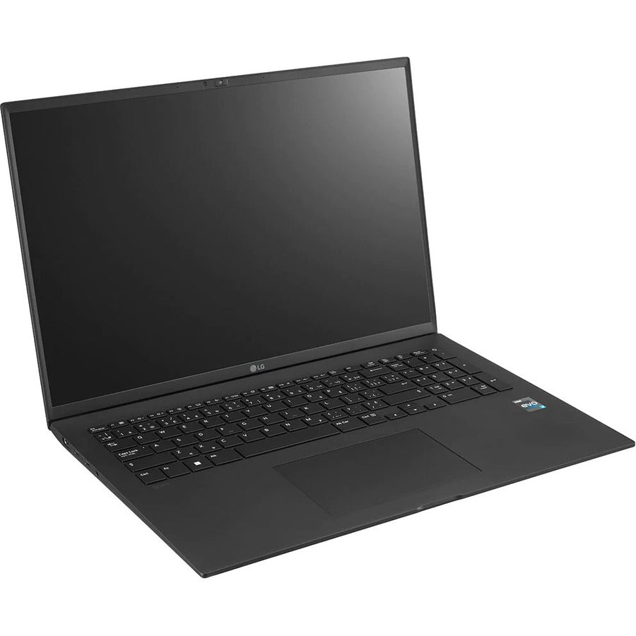 LG gram 17Z90Q-K.AR55A9 17" Notebook - WQXGA - 2560 x 1600 - Intel Core i5 12th Gen i5-1240P Dodeca-core (12 Core) 1.70 GHz - Intel Evo Platform - 8 GB Total RAM - 512 GB SSD - Obsidian Black 17Z90Q-K.AR55A9