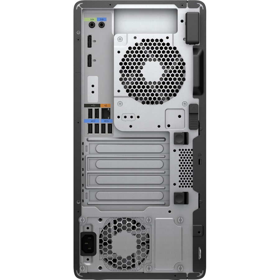 Station de travail HP Z2 G5 - 1 x Intel Core i7 Octa-core (8 Core) i7-10700 10e génération 2,90 GHz - 32 Go DDR4 SDRAM RAM - 1 To SSD - Tour - Noir 644B4UT#ABA