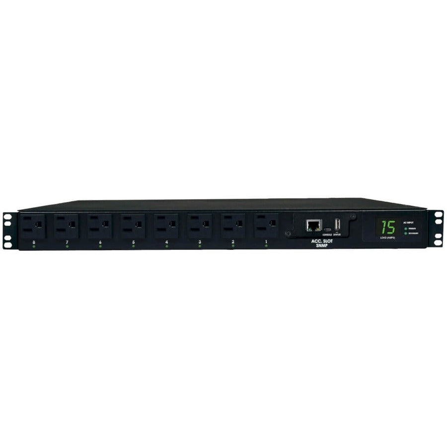 Tripp Lite PDUMH15ATNET PDU commuté ATS 120 V 15 A 8 prises PDUMH15ATNET