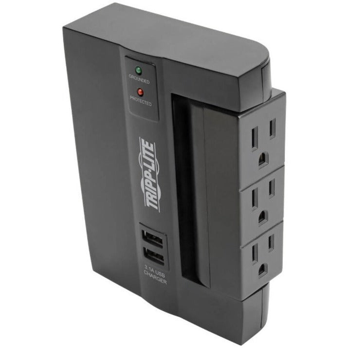 Tripp Lite Protect It! SWIVEL6USB 6-Outlet Surge Suppressor/Protector SWIVEL6USB