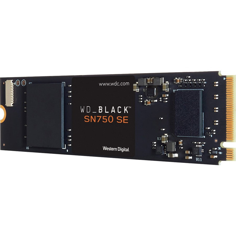 Disque SSD WD Black SN750 WDS500G1B0E 500 Go - M.2 2280 interne - PCI Express NVMe (PCI Express NVMe 4.0) WDS500G1B0E