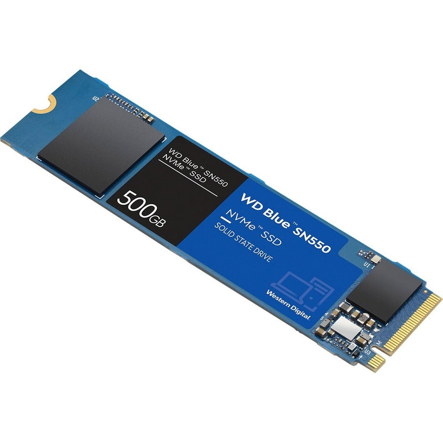 WD Blue SN550 WDS500G2B0C 500 GB Solid State Drive - M.2 2280 Internal - PCI Express NVMe (PCI Express NVMe 3.0 x4) WDS500G2B0C