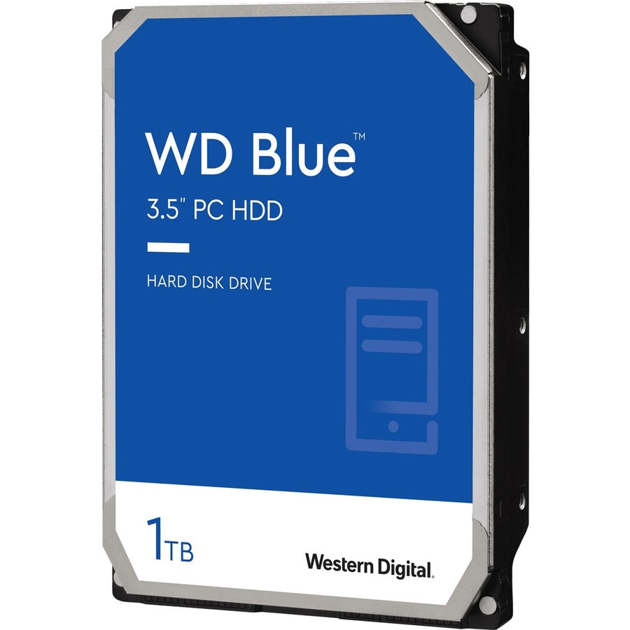 WD Blue WD10EZRZ 1 TB Hard Drive - 3.5" Internal - SATA (SATA/600) - Blue WD10EZRZ