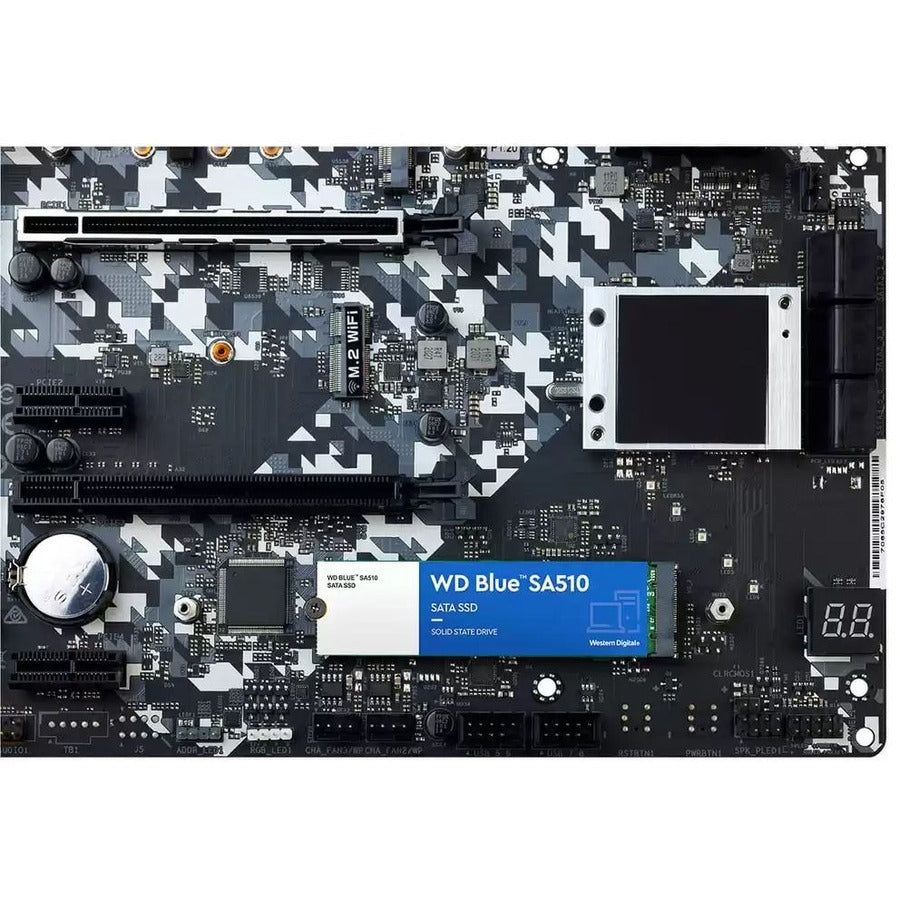 WD Blue SA510 WDS100T3B0B 1 TB Solid State Drive - M.2 2280 Internal - SATA (SATA/600) WDS100T3B0B