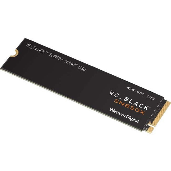 WD Black SN850X 2 TB Solid State Drive - M.2 2280 Internal - PCI Express NVMe (PCI Express NVMe x4) WDS200T2X0E