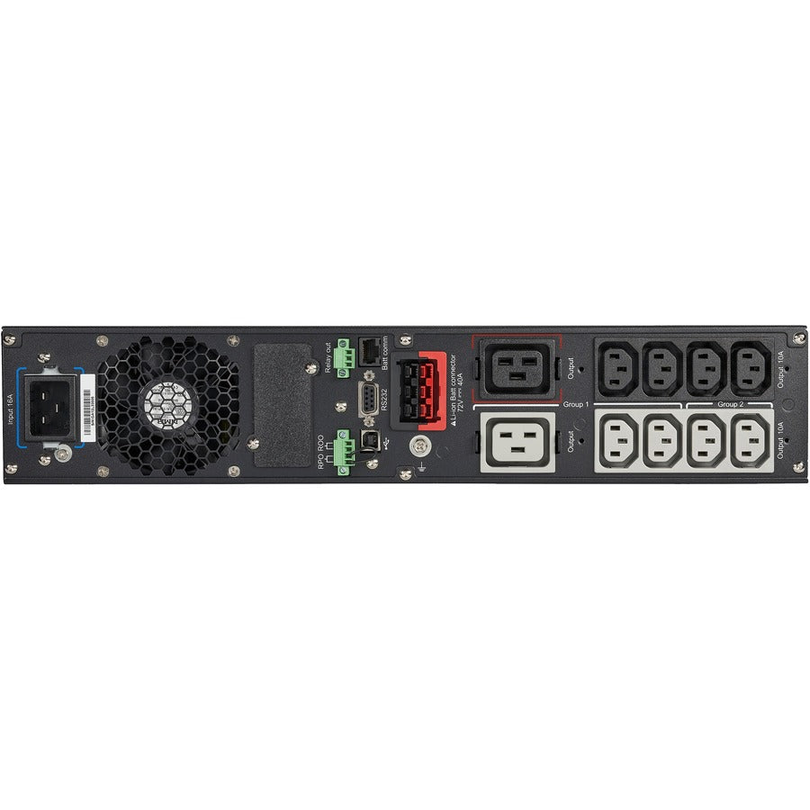 Eaton 9PX UPS Lithium-Ion 2200 VA 2000 W 208 V 2U Rack/Tour UPS Carte réseau en option 9PX2200GRT-L