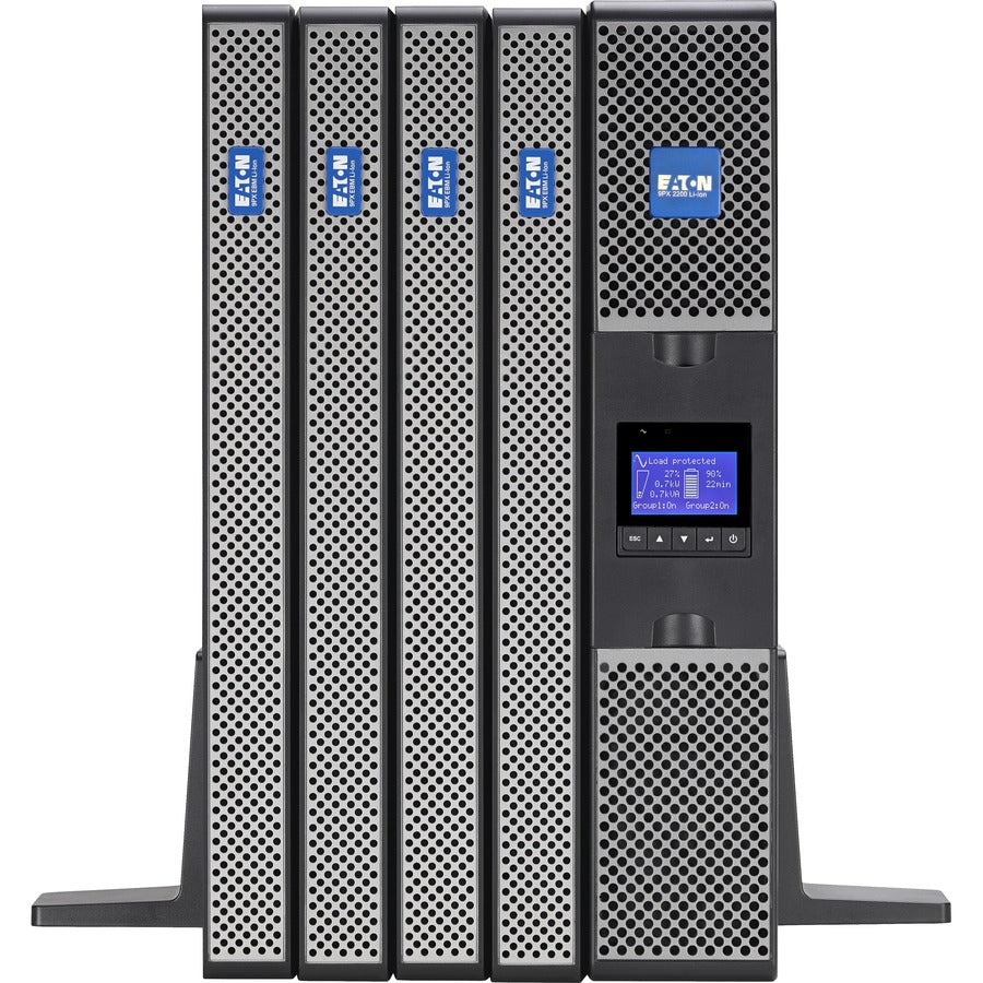 Eaton 9PX UPS Lithium-Ion 2200 VA 2000 W 208 V 2U Rack/Tour UPS Carte réseau en option 9PX2200GRT-L