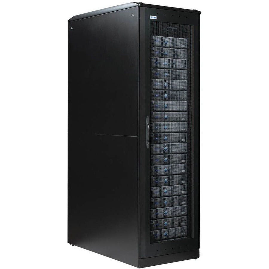 Eaton S-Series Rack: 42U, 30"W, 42"D With Divider Panel ETN-ENC423042S