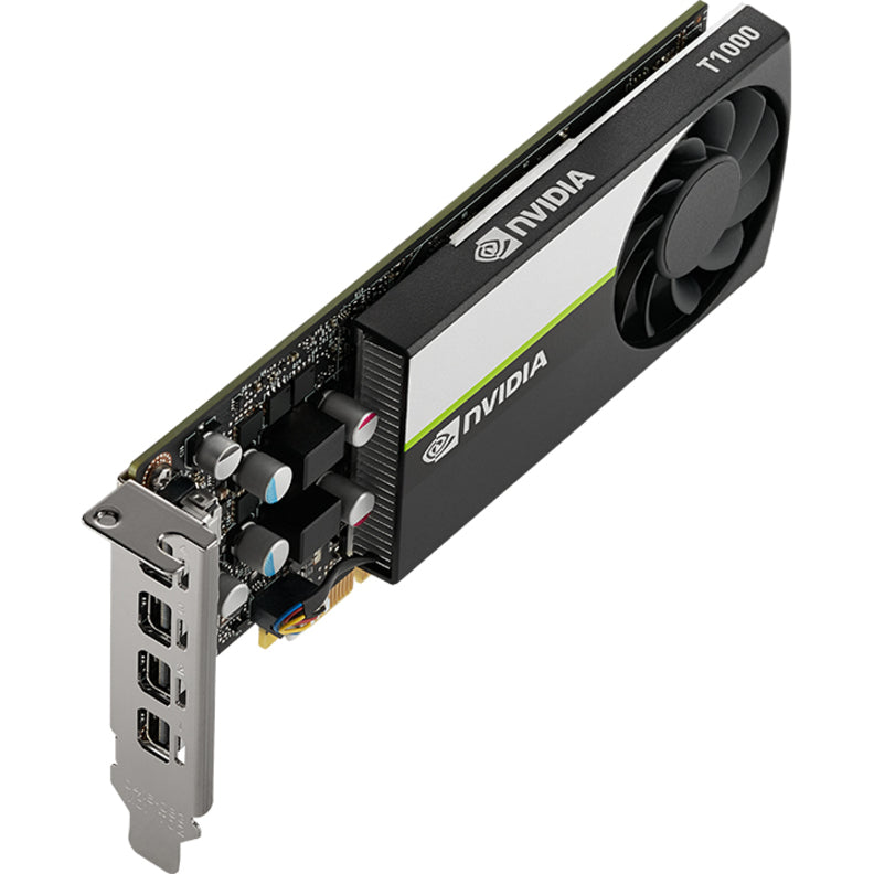 PNY NVIDIA T1000 Graphic Card - 4 GB GDDR6 - Low-profile VCNT1000-PB