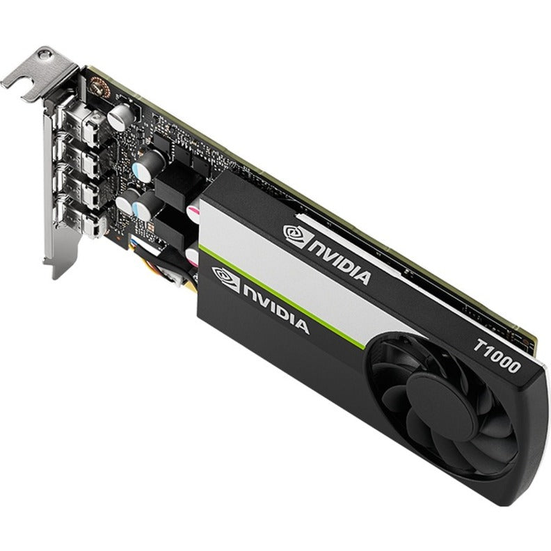 PNY NVIDIA T1000 Graphic Card - 4 GB GDDR6 - Low-profile VCNT1000-PB