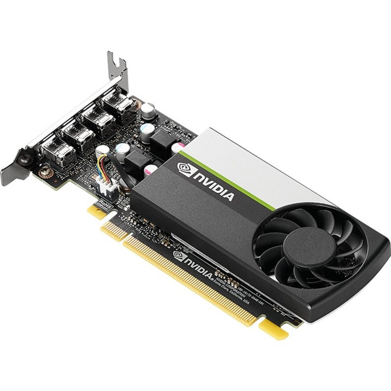 PNY NVIDIA T1000 Graphic Card - 4 GB GDDR6 - Low-profile VCNT1000-PB